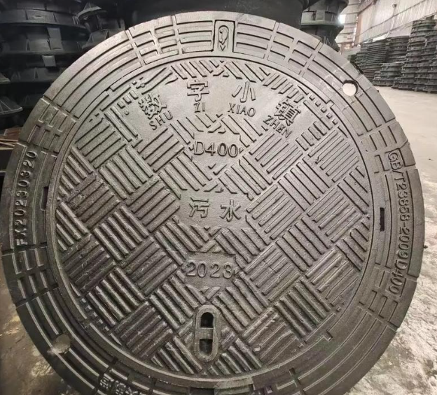 桂东球墨铸铁防沉降井盖展示